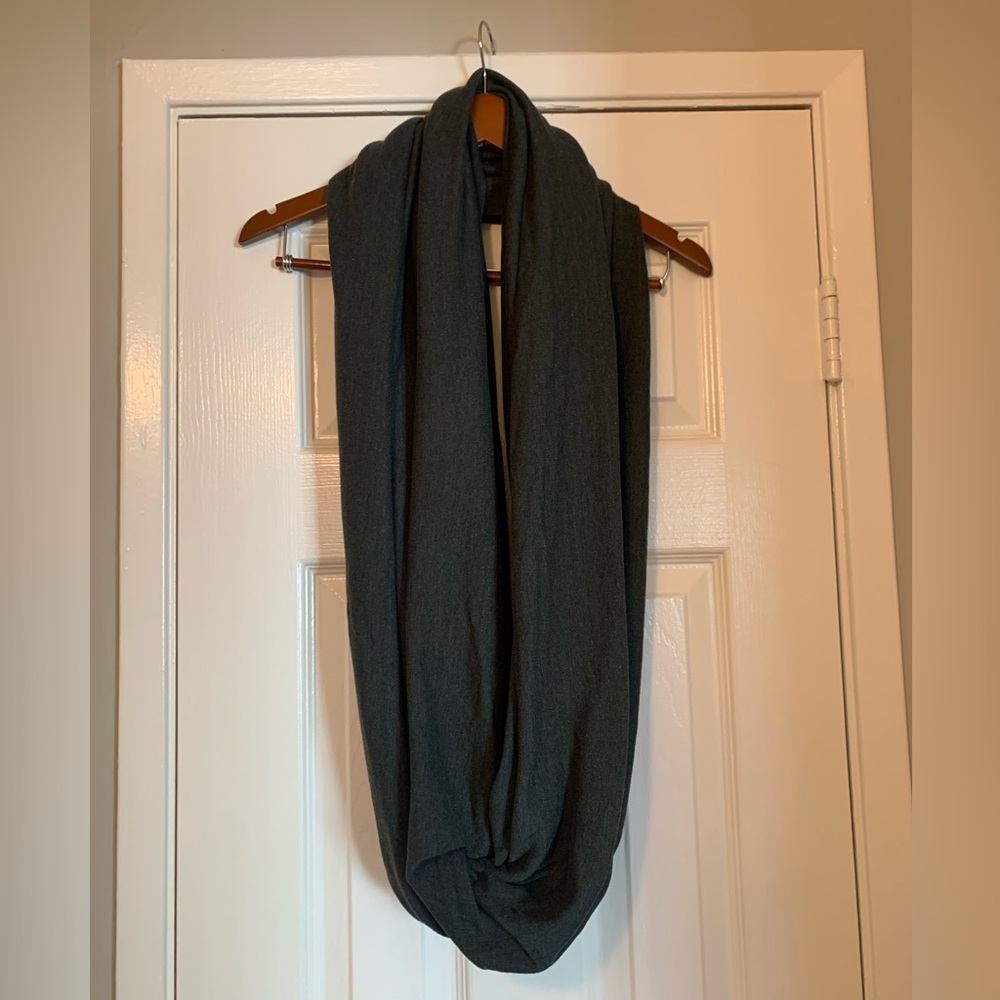 American Apparel Dark Gray Infinity Scarf